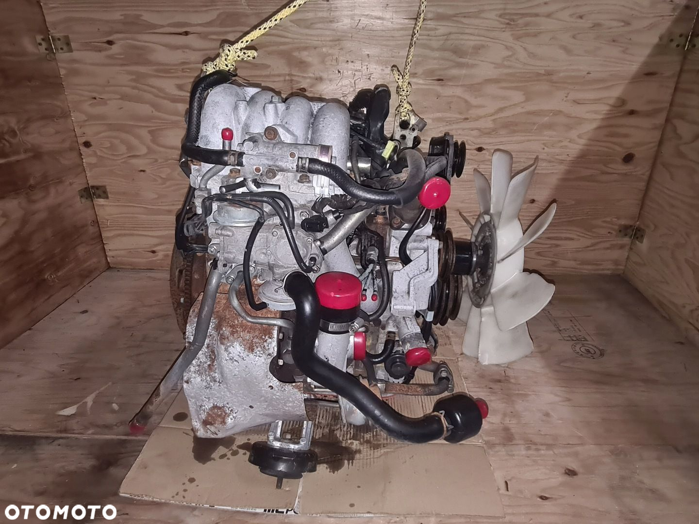 SILNIK MAZDA RX7 RX-7 13B WANKLA KOMPLETNY USZKODZONY - 5
