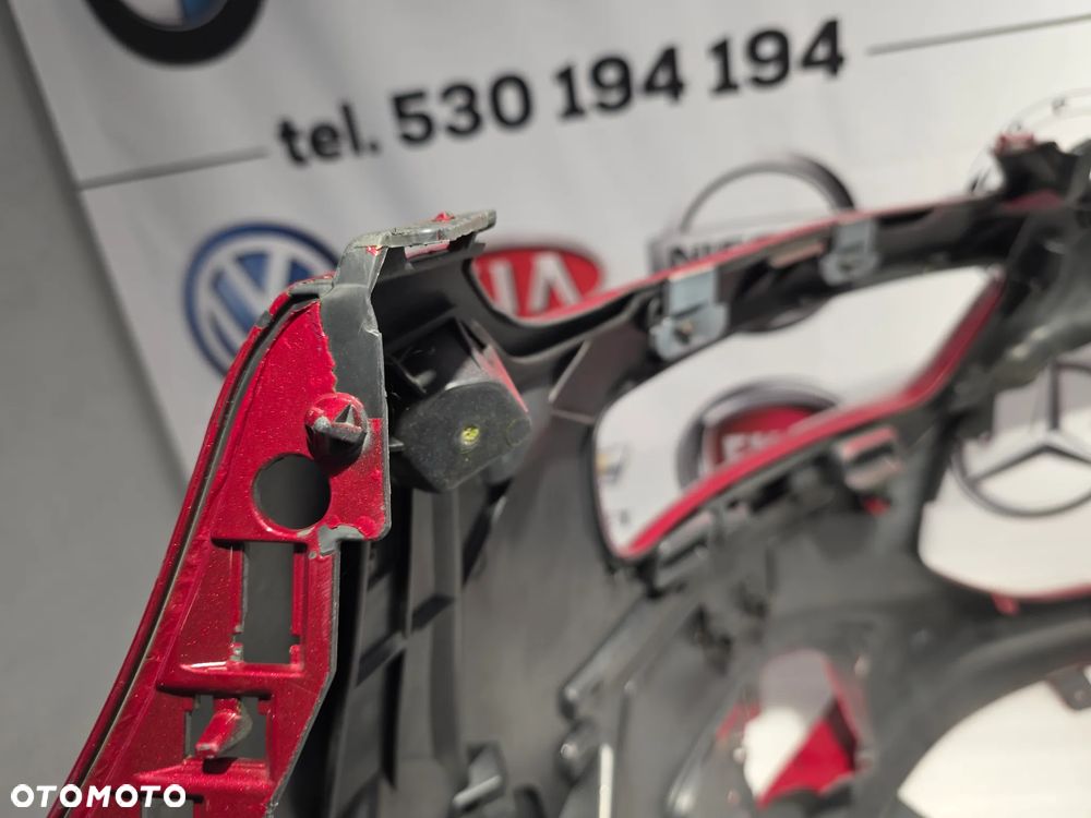 CITROEN C4 PICASSO II 13- ZDERZAK PRZEDNI PRZÓD , NA SPRYSKI + 6xPDC 6X PDC , ŁADNY , KOLOR BORDO METALIK , NR AA36186048 , NR AUKCJI NZ1496 - 23