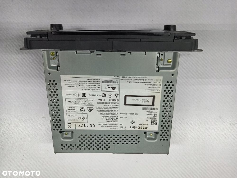 RADIO SAMOCHODOWE VW GOLF V POLO 6C0035869B - 5