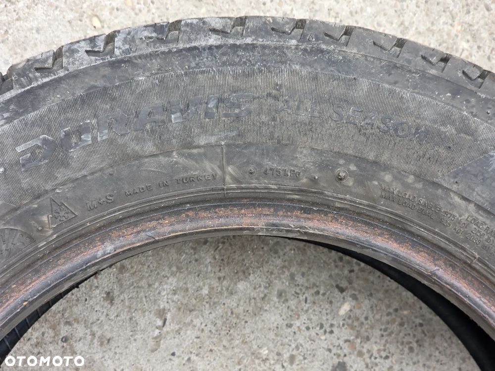2 x OPONA OPONY BRIDGESTONE DURAVIS ALL SEASON 205/65R16C 8mm CALOROCZNE - 4