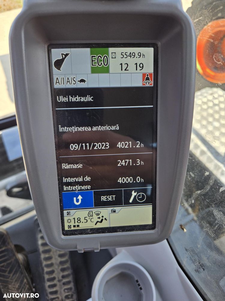 Hitachi ZX140W-6, 2019, 5.549h, 17.1t, cupa NOUA 1,3m latime, LAMA+CALE, consum mediu 8,3l/h, revizii efectuate, Ad sapare 6m, ridica 7t, avertizare antirasturnare, inst picon si inst rotire pe brate, STARE FOARTE BUNA, posibil leasing,PROMOTIE 89.900Eur+Tva - 39