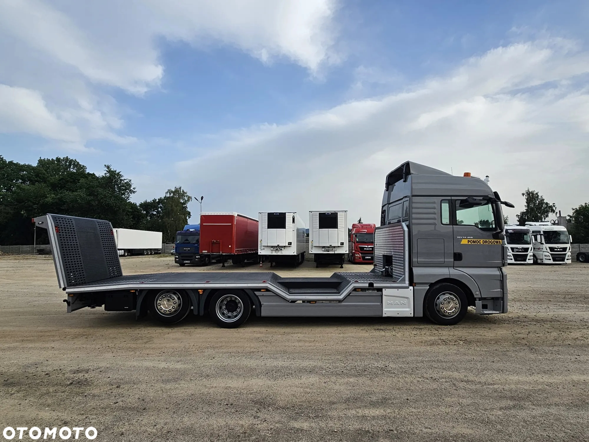 MAN TGX 24.460 / LAWETA / RETARDER / OŚ PODNOSZONA - 38