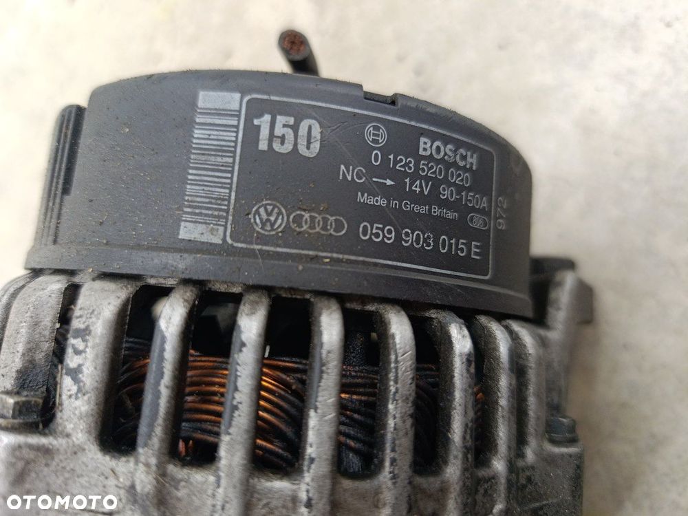 ALTERNATOR AUDI A8 D2 059903015E 0123520020  BOSCH 2.5 TDI - 8