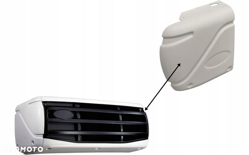 agregat chłodniczy carrier xarios 400/500/600 - obudowa lewa 586047500 - 2