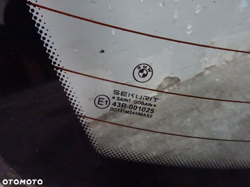 SZYBA TYŁ TYLNA BMW E46 LIFT SEDAN 01-05 NR41 - 4