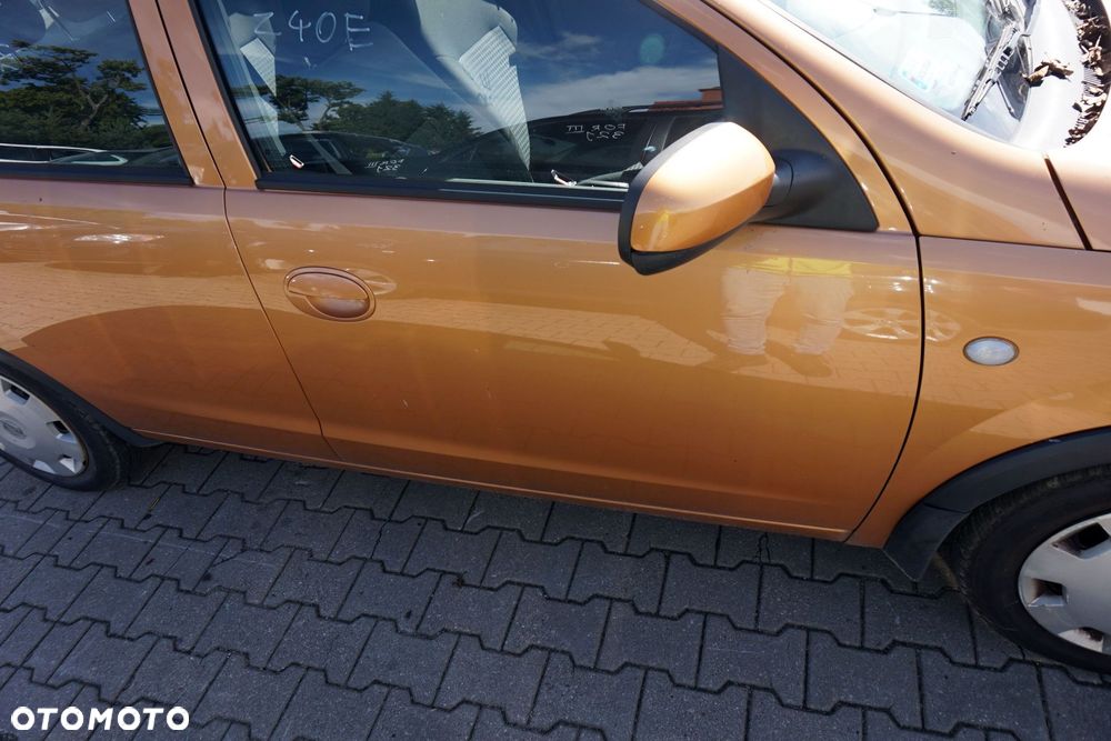 DRZWI PRZEDNIE PRAWE CORSA C III 5D HB Z40E  ZŁOTY OPEL 1999-2003 - 4