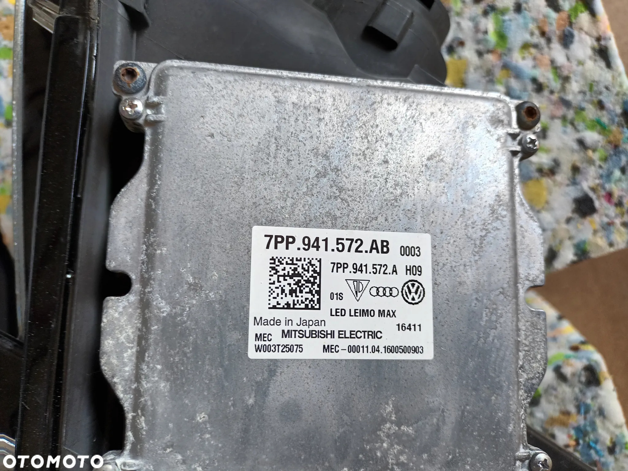 Audi A4 B9 8W kompletny przód maska lampy led zderzak błotnik w kolor LY9T OEOE - 27