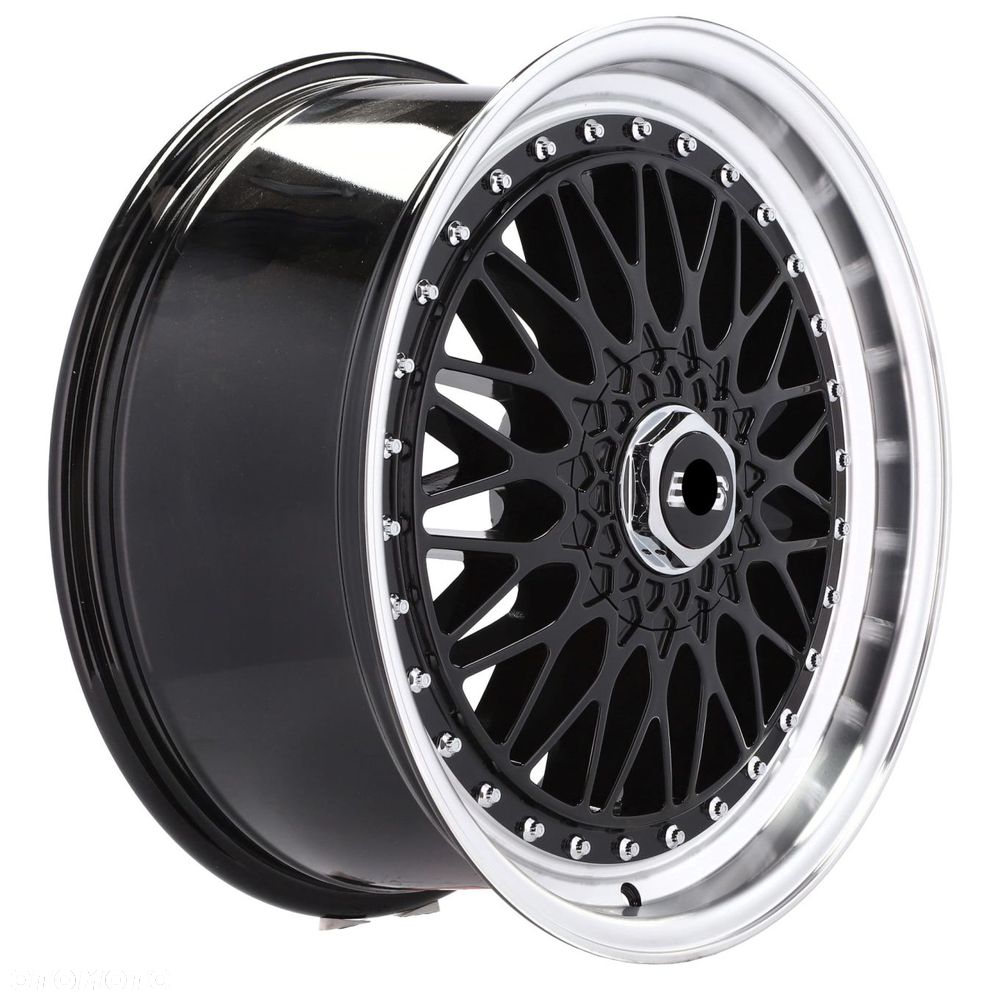 4x Felgi 18 Styl BBS RS m.in. do MERCEDES E W124 C124 W210 W211 SLK R170 R171 CLK - BY479 (XF135) - 7