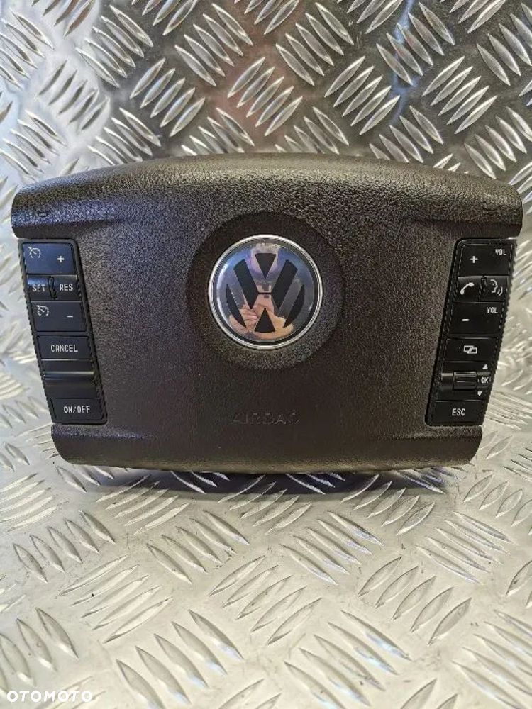 VW TOUAREG 7L LIFT 06-09R PRZEŁĄCZNIKI MULTIFUNKCJA STEROWANIE KIEROWNICY - 1