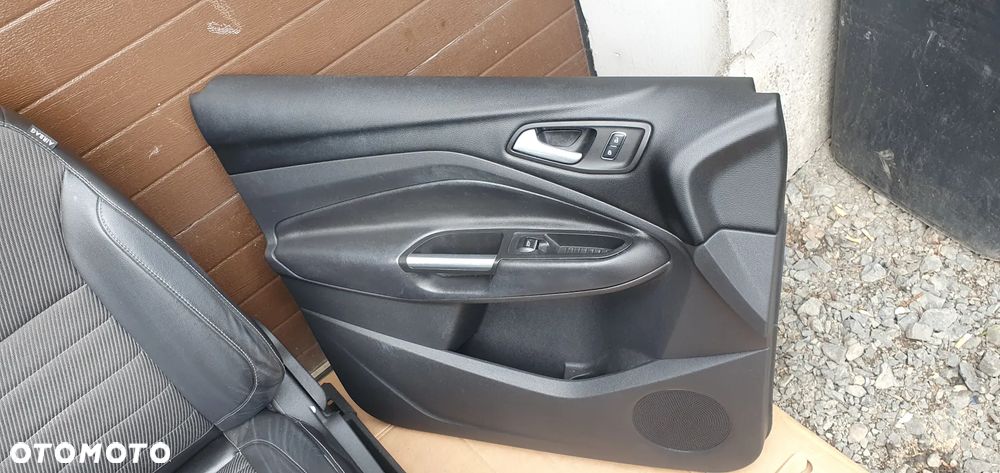 Fotele kanapa boczki komplet półskóra Ford Kuga II MK2 - 11