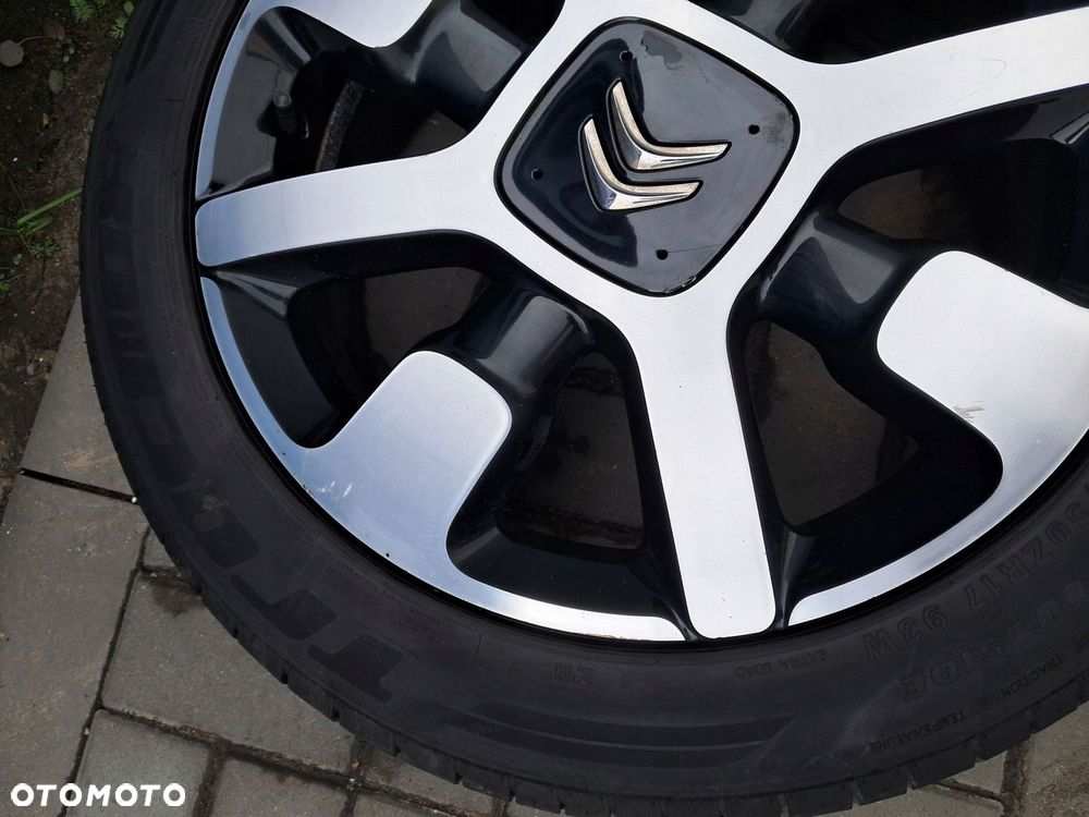citroen c4 cactus felgi aluminiowe 17" koła lato 205/50/17 4x108 - 11