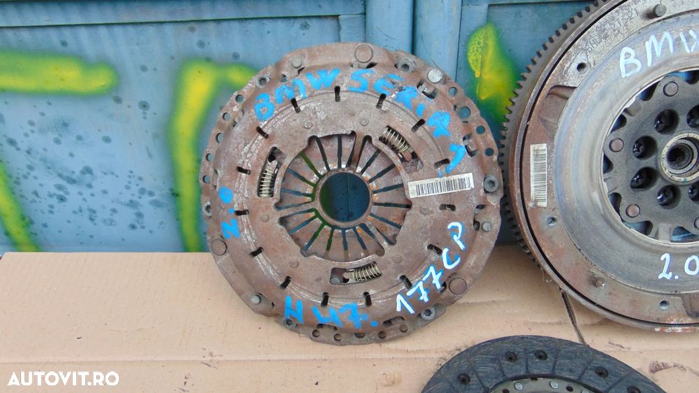 Kit ambreiaj BMW Seria 1 E87/E81 seria 3 E90/E91 motor 2.0 diesel 177 CP 6+1 viteze an 2007 cod 21217577479 - 7