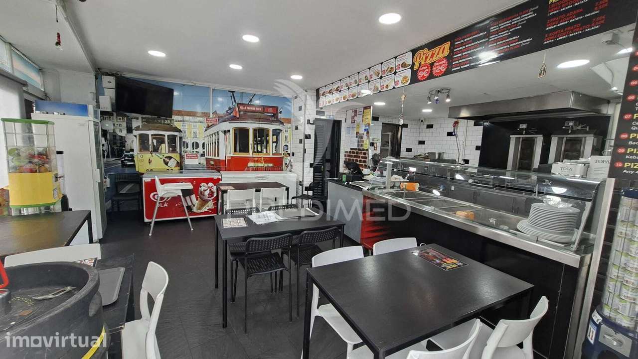 Arrendamento com Trespasse - Kebab e Pizzaria  no Centro da Amadora. - Grande imagem: 2/33