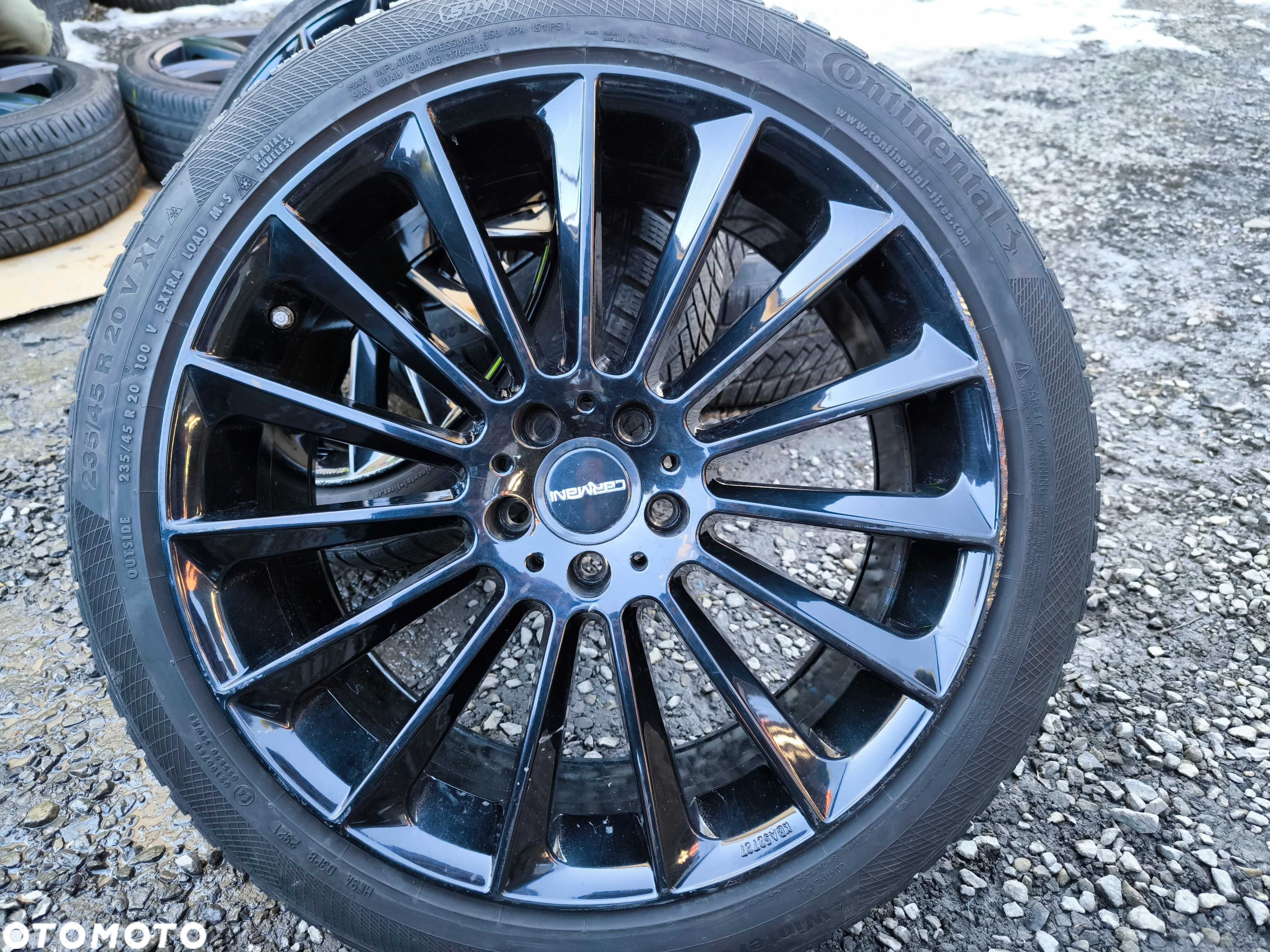 Koła CARMANI Audi VW Skoda Seat Mercedes BMW 20 cali 5x112 ET35 235/45 - 7