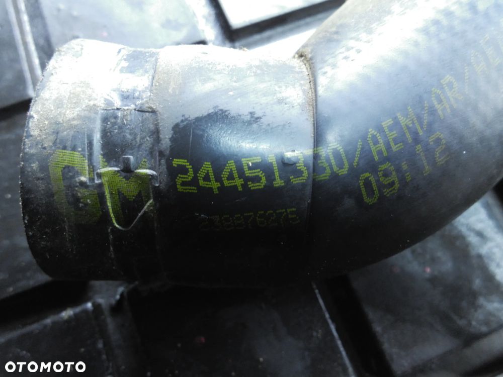 OPEL ZAFIRA A 2.0DTI RURA INTERCOOLERA 24451330 - 2