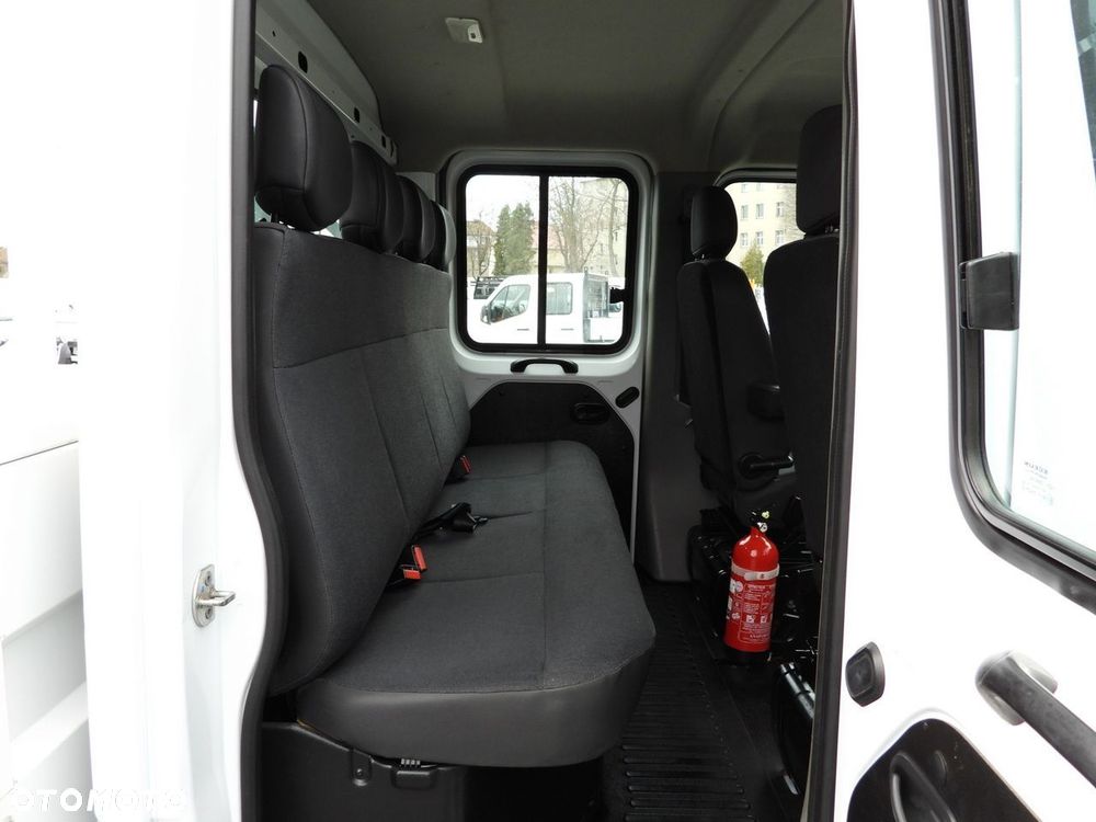 Renault MASTER SKRZYNIA PODWÓJNA KABINA DOKA 6 MIEJSC TEMPOMAT NAWIGACJA LEDY KLIMATYZACJA  150KM - 36