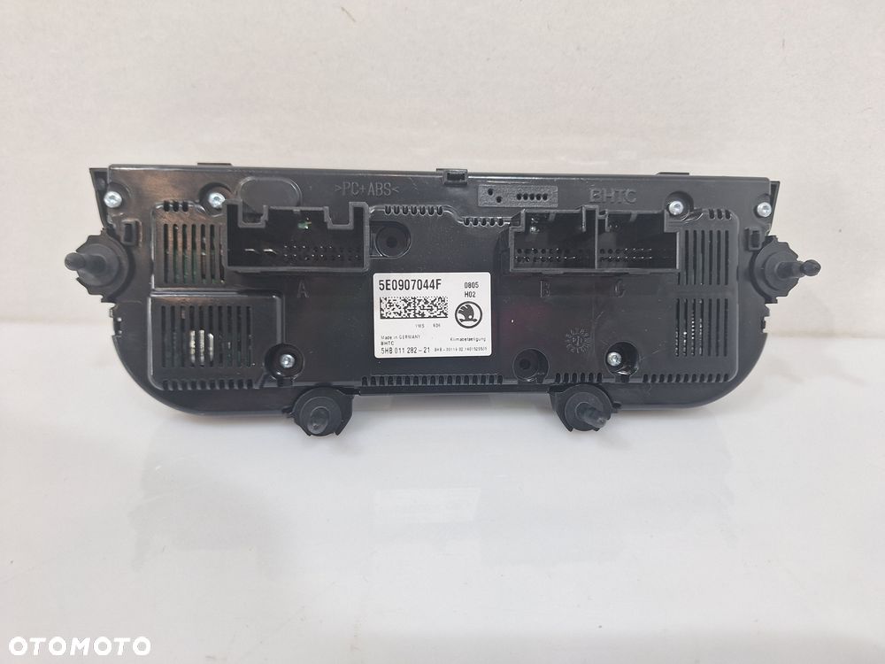 Skoda Octavia Panel Klimatyzacji 5E0907044F - 3