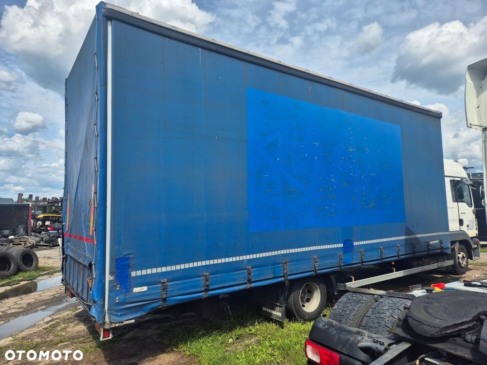 ZABUDOWA SKRZYNIA ŁADUNKOWA FIRANKA ALU DAF XF 106 , CF , LF 7,64X2,48X3,13 - 1