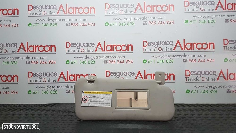 PÁLA DO SOL DIREITA PEUGEOT 207 XS - 1