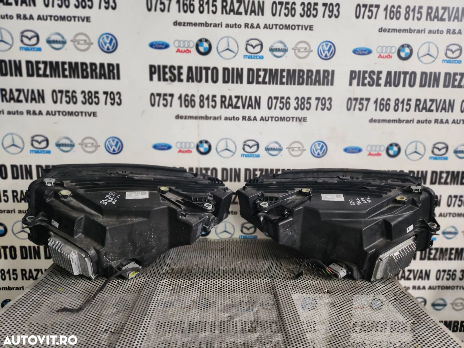 Faruri Far Stanga Dreapta Full Led Mercedes Glc W253 X253 Facelift Complete An 2019-2020-2021-2022 - 9