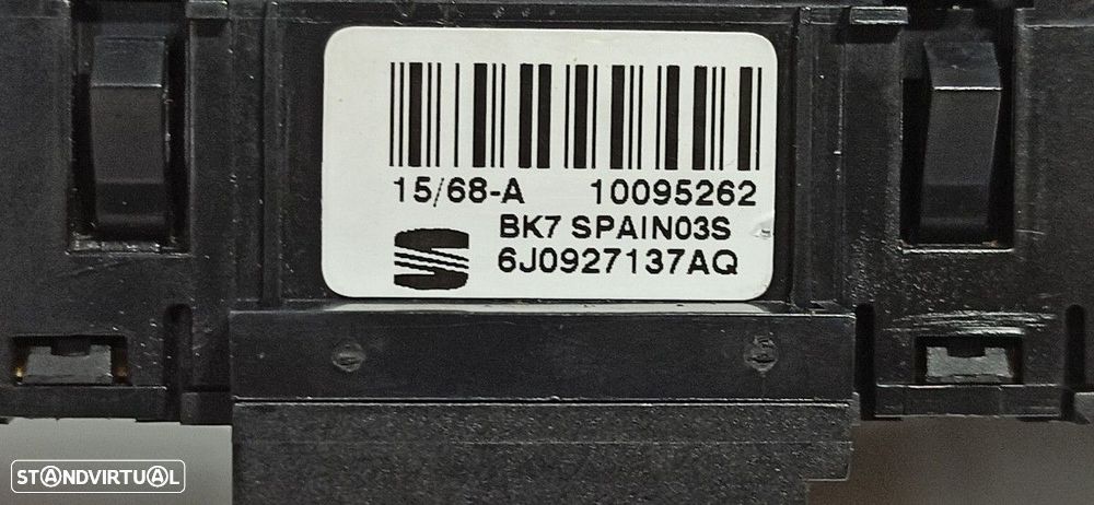 CONTROLE DE BLOQUEIO DE PORTA SEAT IBIZA (6J5) REFERENCE - 5