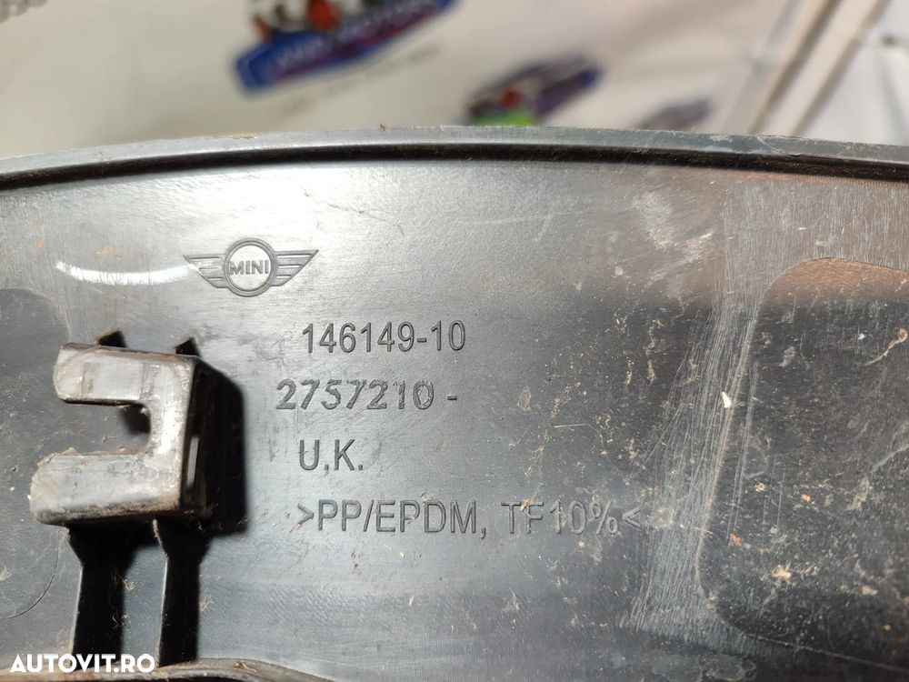 ORNAMENT ARIPA STANGA FATA MINI COOPER R56 1.5 BENZINA 2016 COD OEM 146149-10 / 2757210 / 2014-2020 - 8