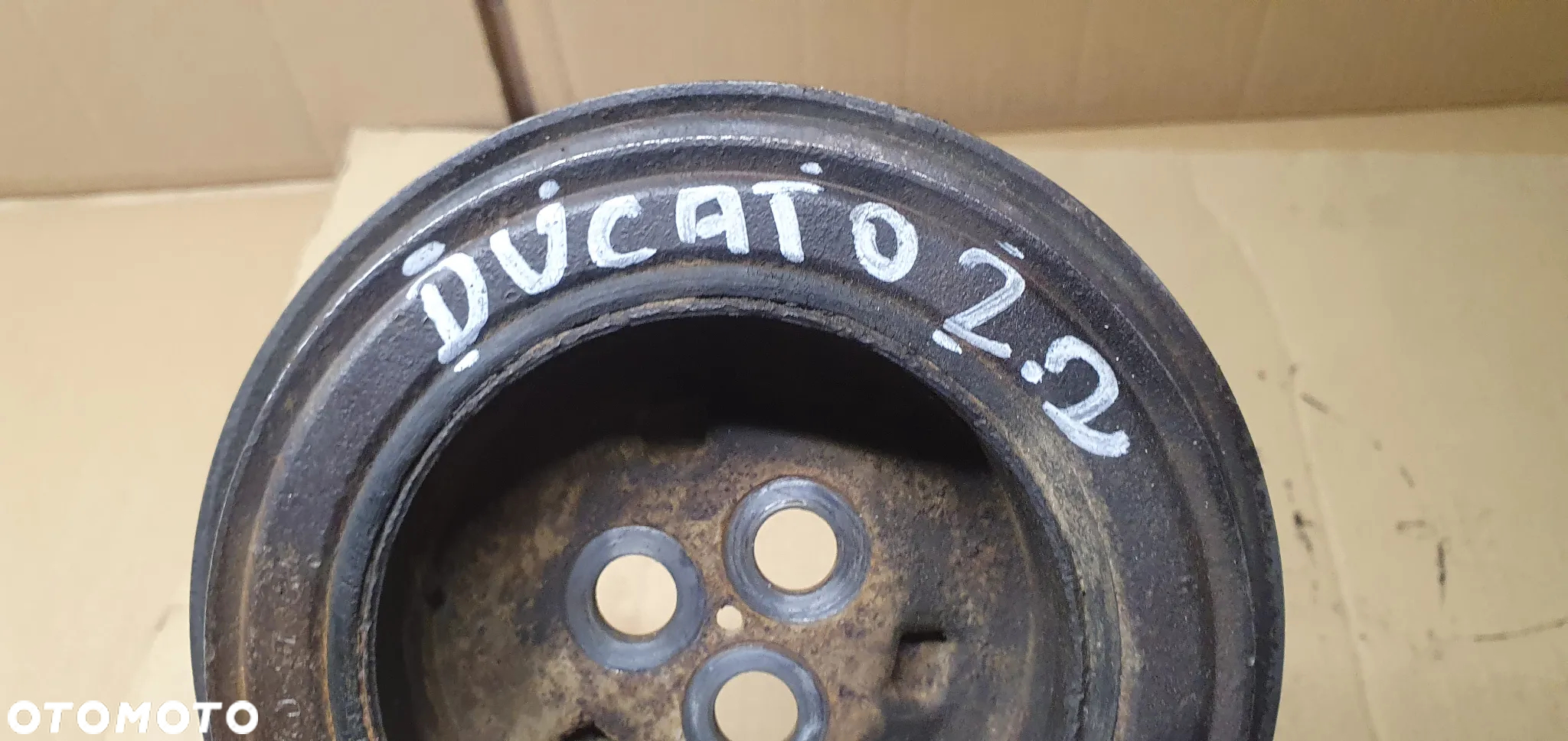 Koło pasowe wału Fiat Ducato III 2.2 JTD 6C1Q-6B319-AD - 7