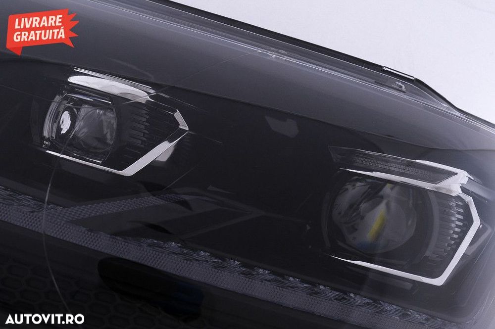 Faruri Full LED VW Transporter Caravelle Multivan T5 Facelift (2010-20 - 4