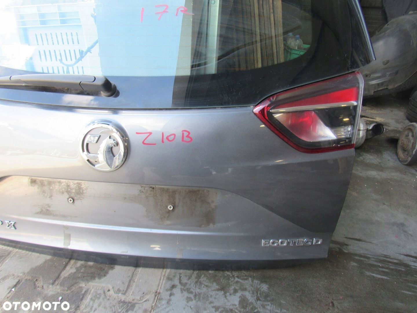Opel Crossland X 2017 Tył klapa bagażnika z10b - 5