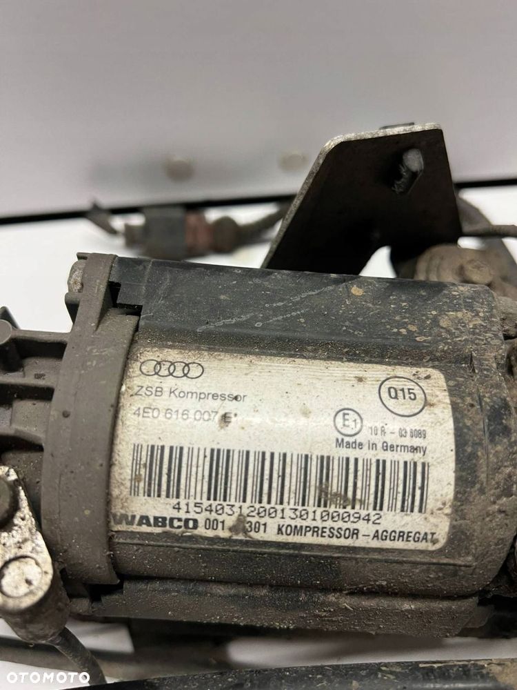 4E0 616 007 E Kompresor zawieszenia 3.0 TDI Audi A8 S8 D3 4E - 2