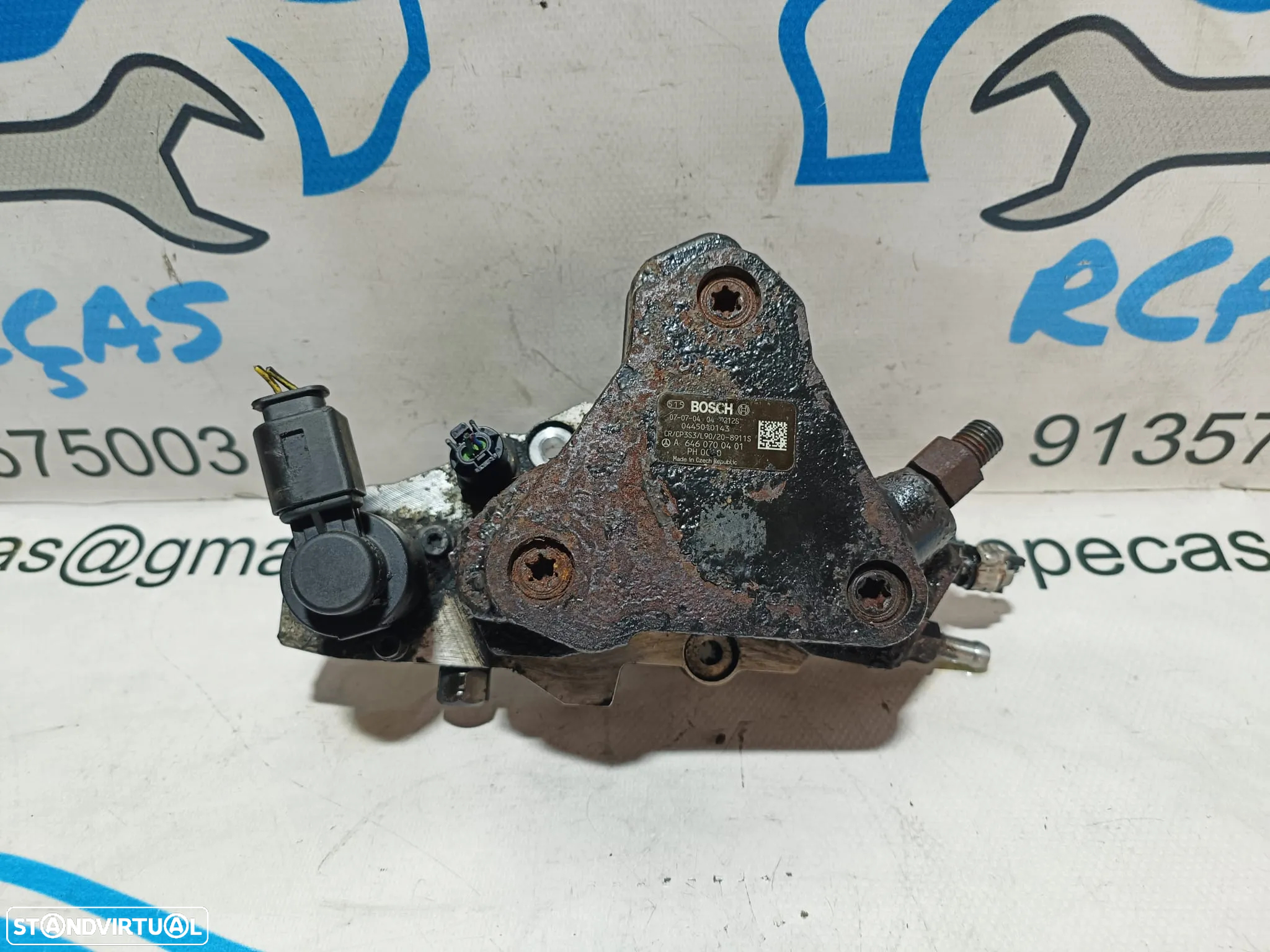 BOMBA ALTA PRESSÃO INJECÇÃO INJETOR INJETORA COMBUSTIVEL BOSCH CP353L90 MERCEDES VITO W639 2.2CDI 111CV OM 646.982  A6460700401 0445010143 W124 W210 W211 W212 W213 C207 W238 2.2 CDI OM 646.982 - 4