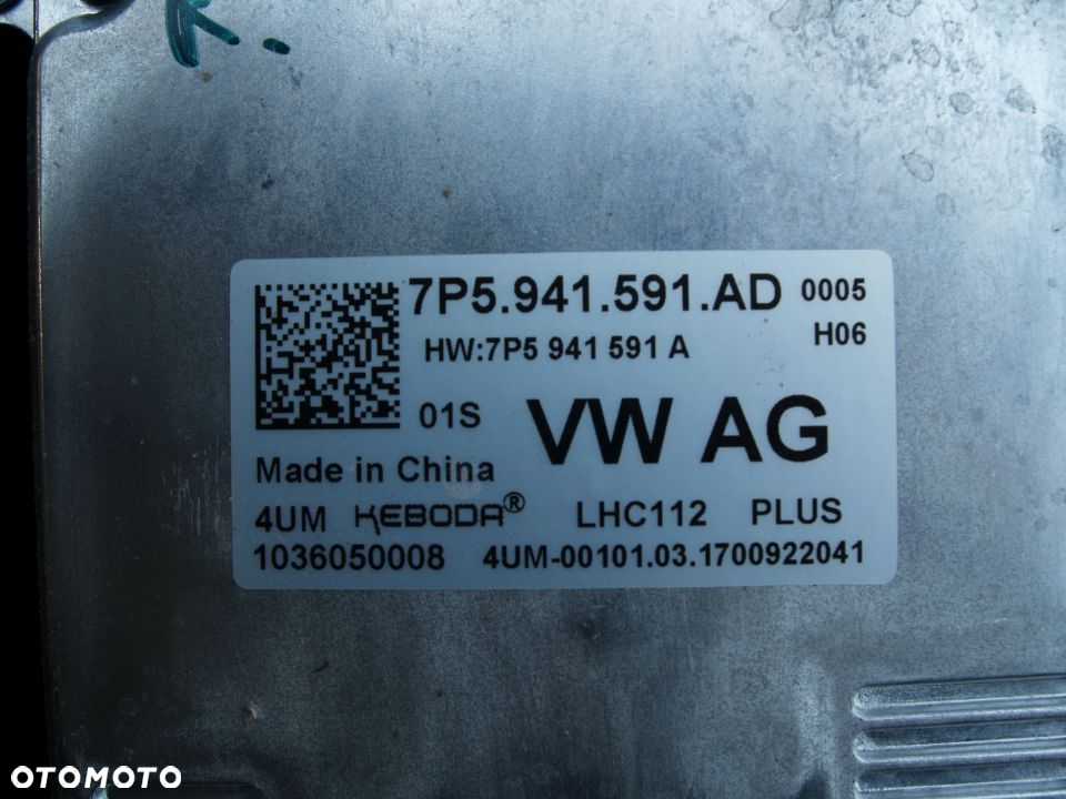 Image Škoda Octavia 3 Světlomet pravý světlomet vpravo III FL Lift 17r Ful LED - 5E1941016D
