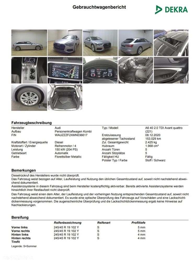 Audi A6 Avant 40 TDI quattro S tronic sport - 30