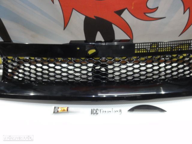 Grelha Frontal VW Golf 4 / IV em favo de mel, sem simbolo em ABS plastico - 5