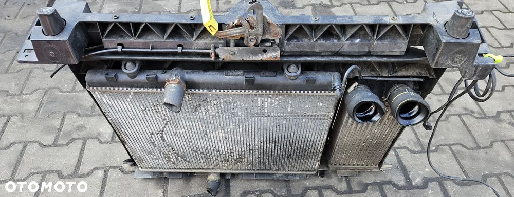 Citroen Berlingo Peugeot Partner 2 II 1.6 HDI pas przedni wzmocnienie przód chłodnica wentylator belka górna - 4