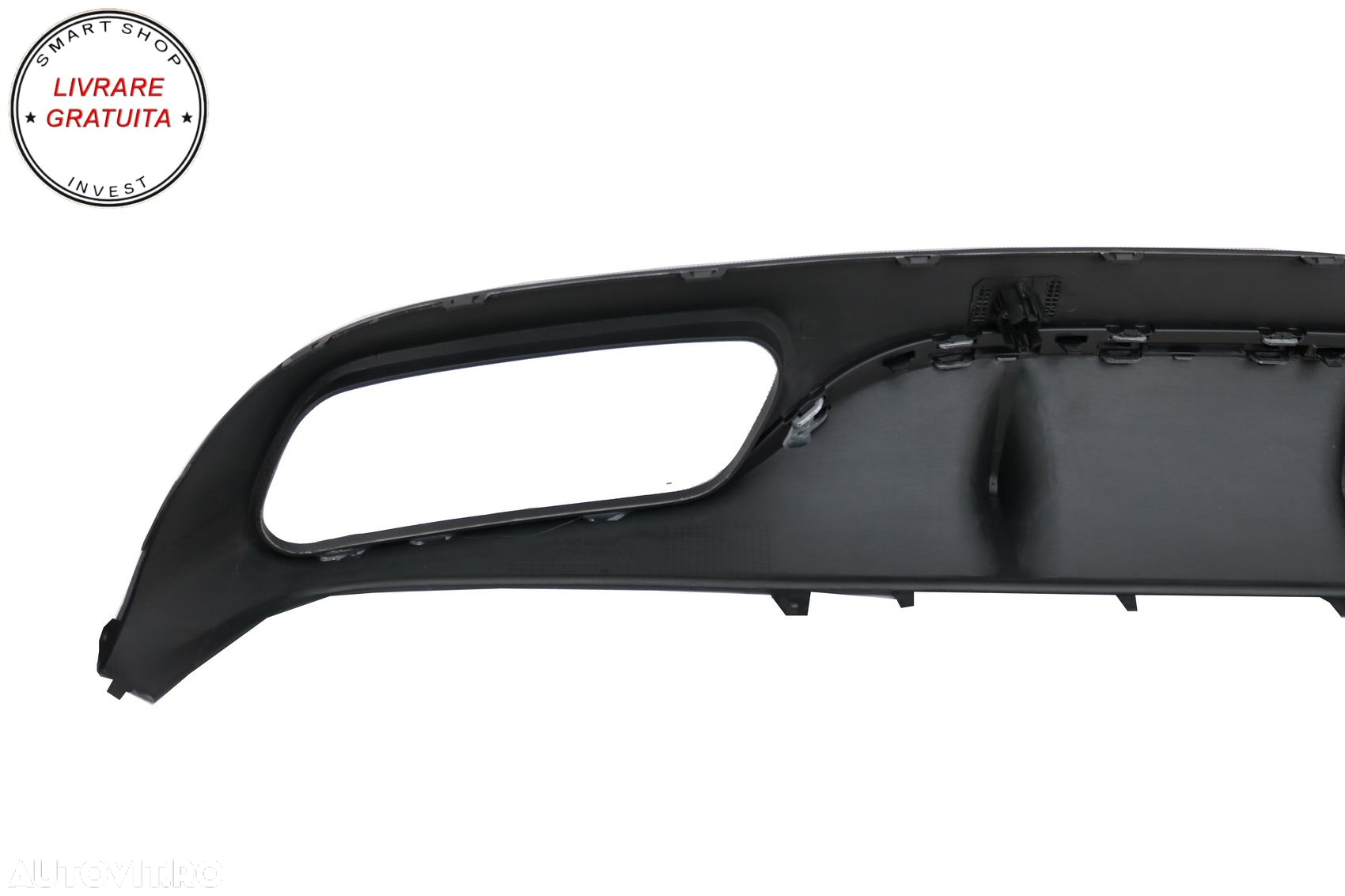 Difuzor Bara Spate Mercedes C-Class C205 A205 Coupe Cabriolet (2014-2019) C63 Desi- livrare gratuita - 6