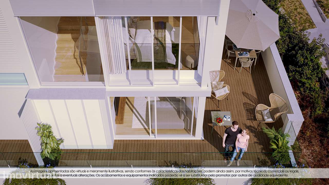 Apart. T3 Dúplex c/ Terraço (51m2) em Canidelo - Grande imagem: 2/20