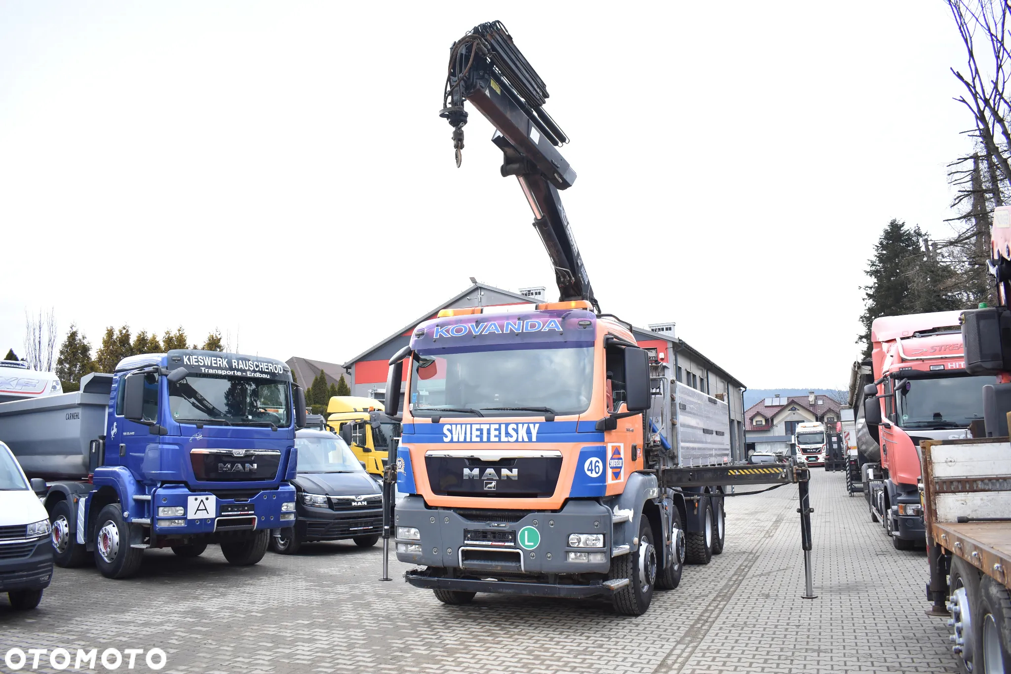 MAN TGS 35.400 Euro5 Wywrotka 8x4 + HDS HIAB XS 144 / Manual/ Resor / Kran/ Crane / Manipulator/ Sprowadzony z Austrii - 17