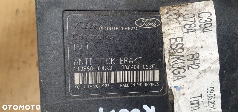 Pompa sterownik ABS Ford Kuga MK1 AV41-2C405-AA - 6
