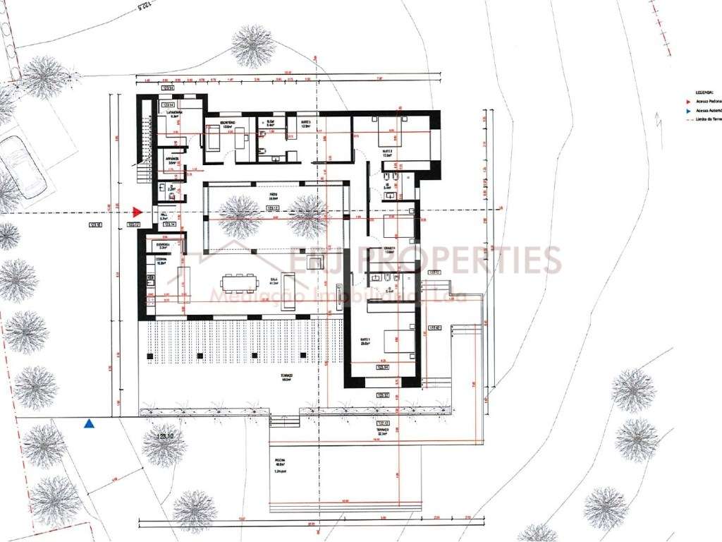 Terreno Exclusivo com Projeto Aprovado para Moradia de Luxo - Algarve - Grande imagem: 4/7