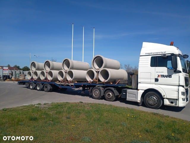 Van Eck platforma niskopodwoziowa, muldy, zagłębienia na kombajn, ładowarkę, dźwig, ciągnik siodłowy, 13,5m pokładu - 5