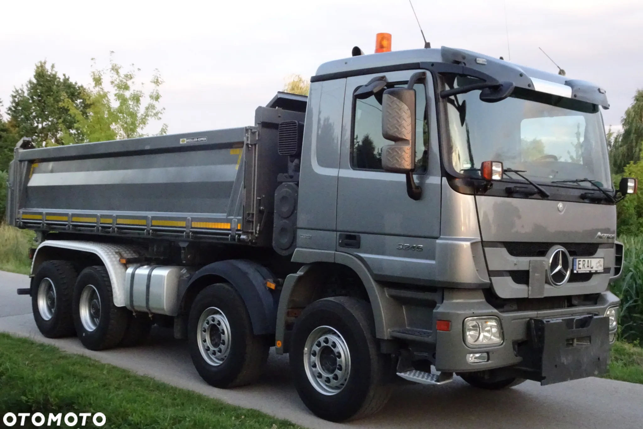 Mercedes-Benz Actros 3246 Kipper Meiller wywrotka hydroburta bortmatic - 9