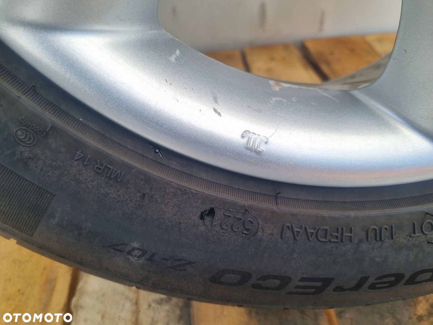 Skoda Fabia FELGA ALUMINIOWA KOŁO ZAPASOWE zapas R15 5x100 ET43 5J0601025A - 3