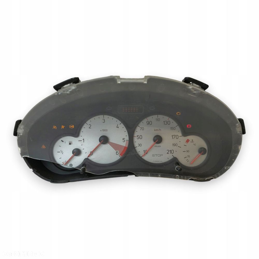 LICZNIK ZEGARY 9659729080 Peugeot 206 1.4 HDI Diesel europa - 8
