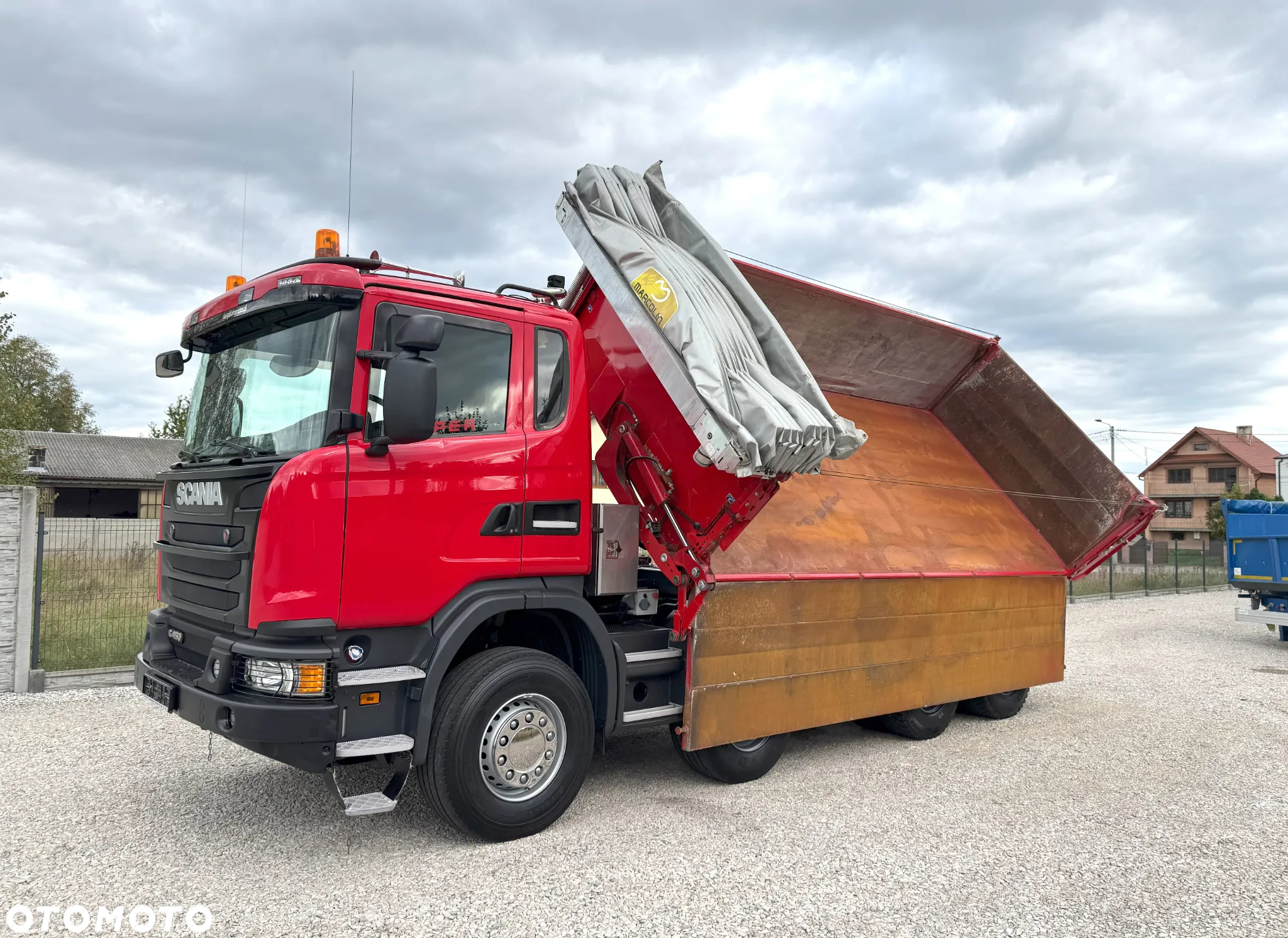 Scania G450 - BEZ EGR, 8x4, WYWROTKA - BORDMATIC - 17