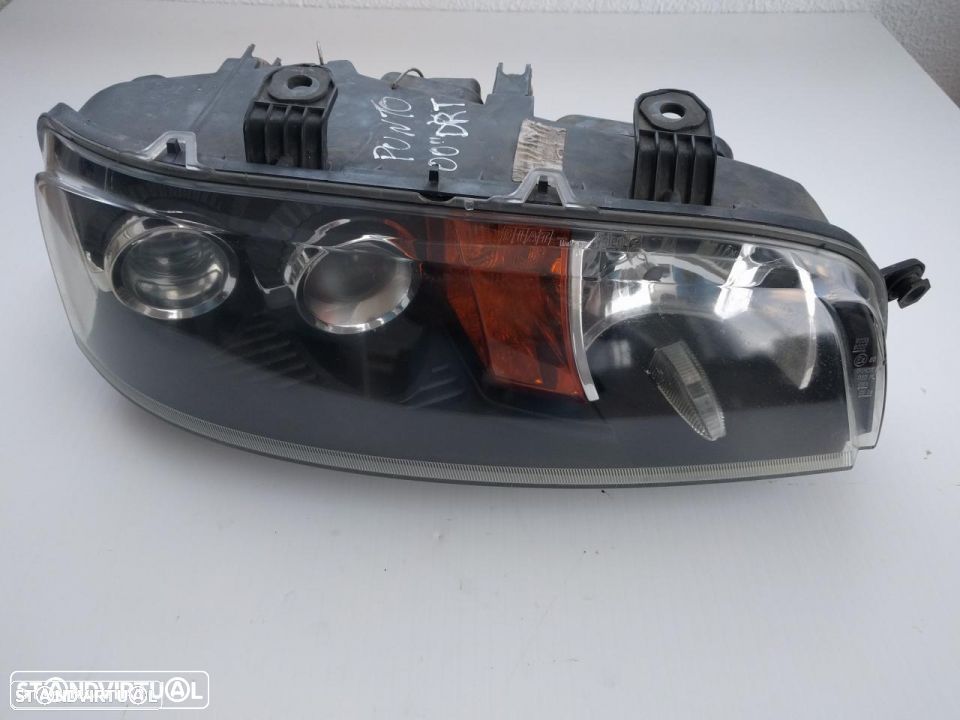 farol optica direito fiat punto 1999 a 2002 - 1