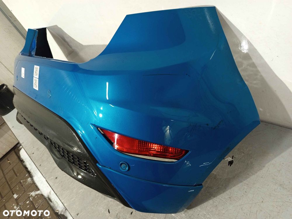 + ZDERZAK TYŁ TYLNY DO FORD FIESTA MK7 7 VII LIFT FL ST SPORT 99 BŁĘKITNY NIEBIESKI PDC CZUJNIKI - 2