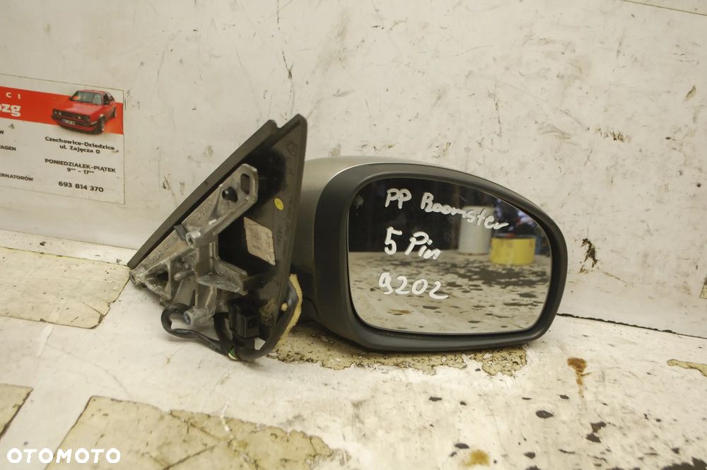 LUSTERKO PRAWY PRZÓD PRZEDNIE PRAWE 5 PIN 9202 SKODA ROOMSTER PRAKTIK - 2