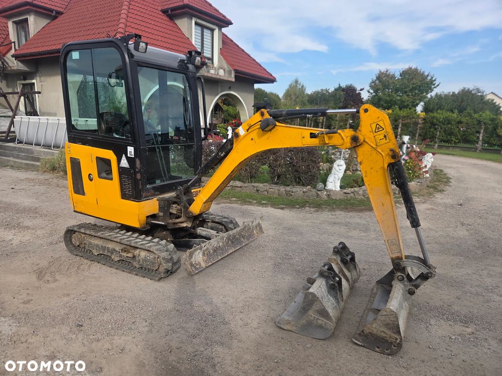 JCB 16C podwozie rozszerzane  minikoparka - 1