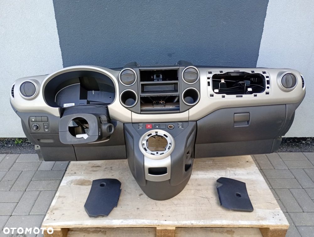 konsola deska rozdzielcza schowek półka citroen berlingo II peugeot partner II 08-18r europa - 1